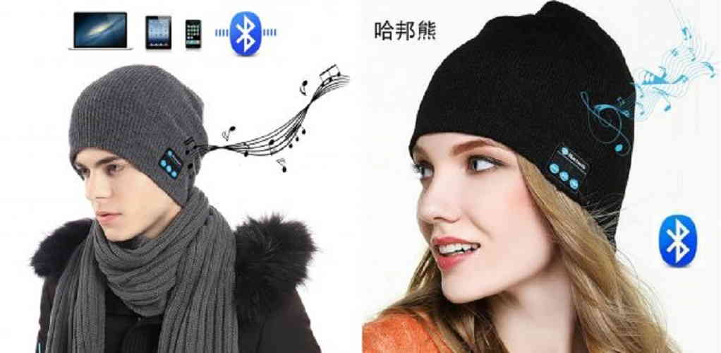 Шапка с Bluetooth-гарнитурой